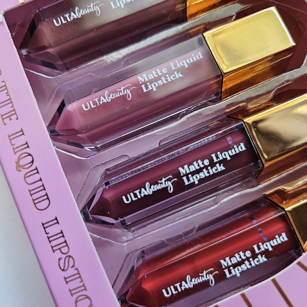 Ulta Beauty Matte Liquid Lipstick Collection - Pink, Red, Brown - Picture 4 of 4